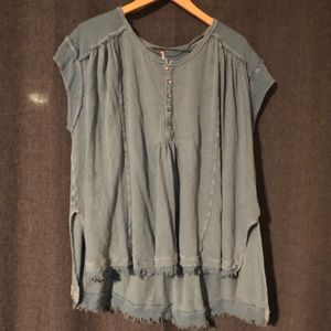 FreePeople Aster High-Low Henley